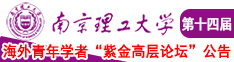 黑人操逼南京理工大学第十四届海外青年学者紫金论坛诚邀海内外英才！